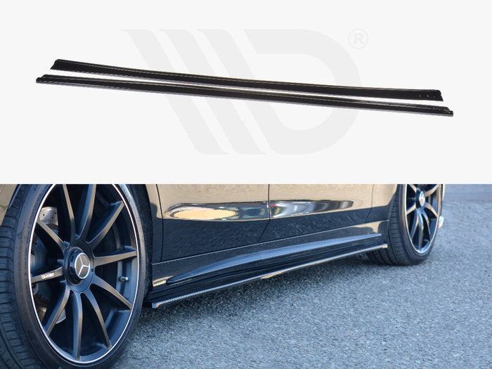 Mercedes-benz S-class Amg-line W222 (2013-2017) Side Skirts Splitters - Maxton Design