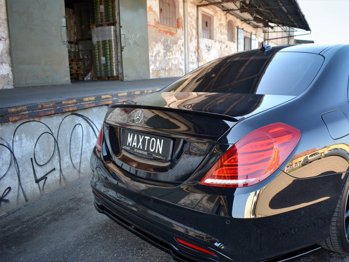 Mercedes S-class W222 (2013-2017) Spoiler Extension CAP - Maxton Design