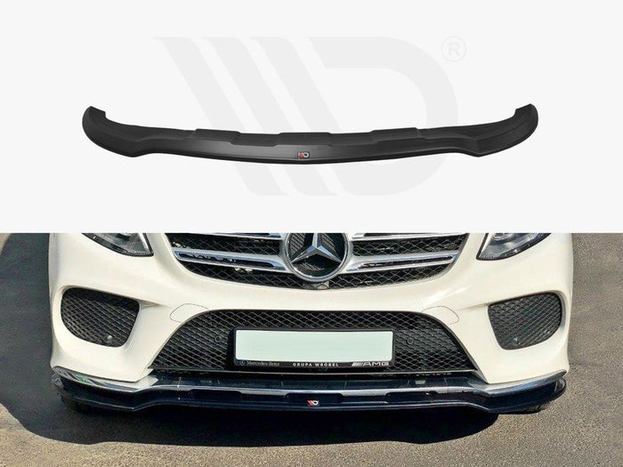 Mercedes GLE W166 Amg-line (2015-2018) Front Splitter V.1 - Maxton Design