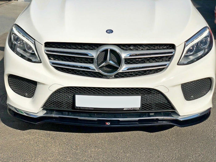 Mercedes GLE W166 Amg-line (2015-2018) Front Splitter V.1 - Maxton Design