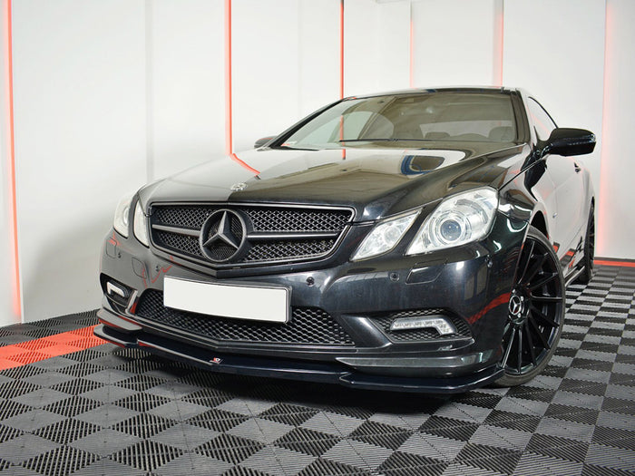 Mercedes-benz E-class W207 Coupe AMG Line (2009-2012) Front Splitter - Maxton Design