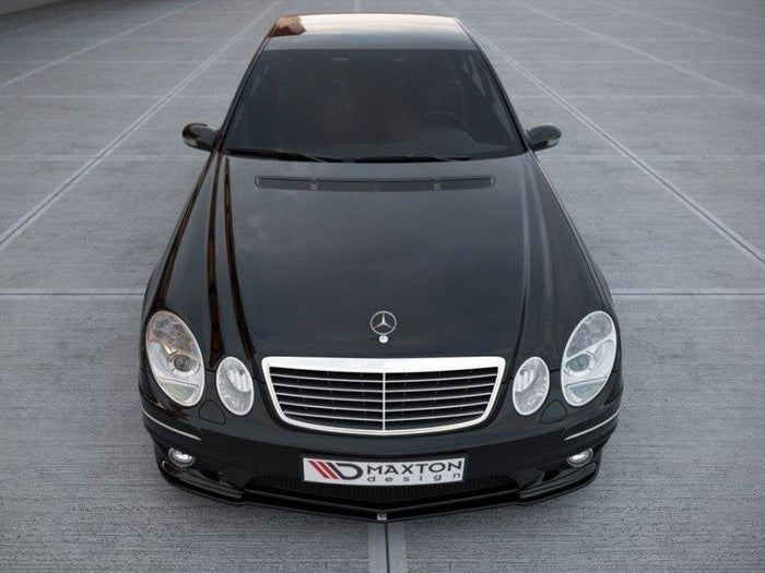 Mercedes E W211 AMG Facelift Front Splitter - Maxton Design