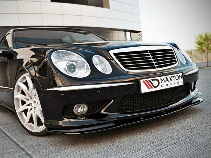 Mercedes E W211 AMG Preface Front Splitter - Maxton Design
