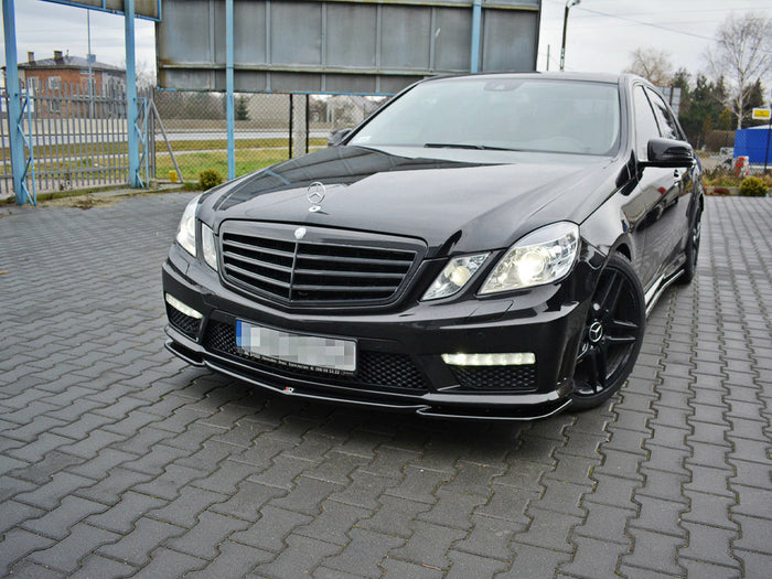 Mercedes E-class 212 63 AMG (2009-2012) Front Splitter - Maxton Design