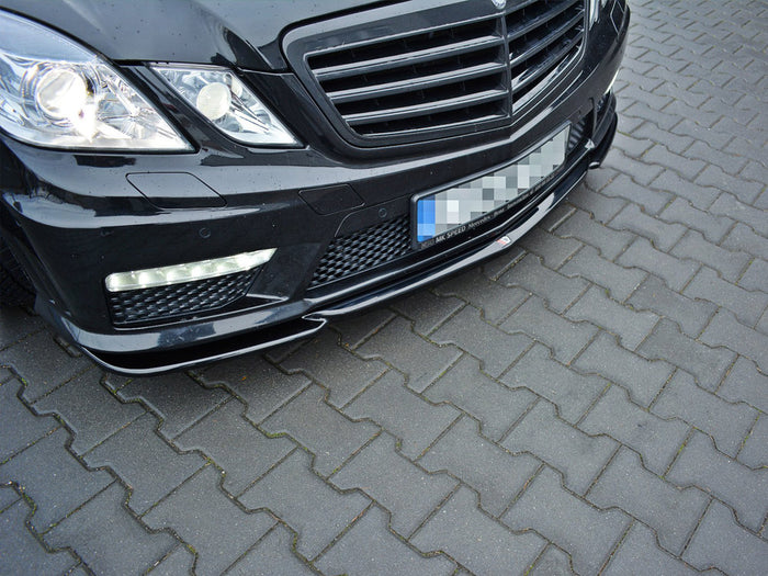 Mercedes E-class 212 63 AMG (2009-2012) Front Splitter - Maxton Design