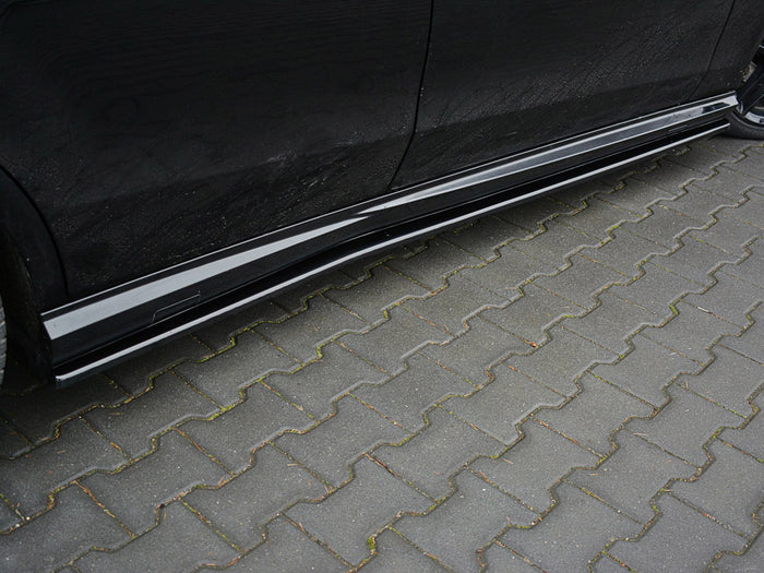 Mercedes E-class 212 63 AMG (2009-2012) Side Skirts Splitters - Maxton Design