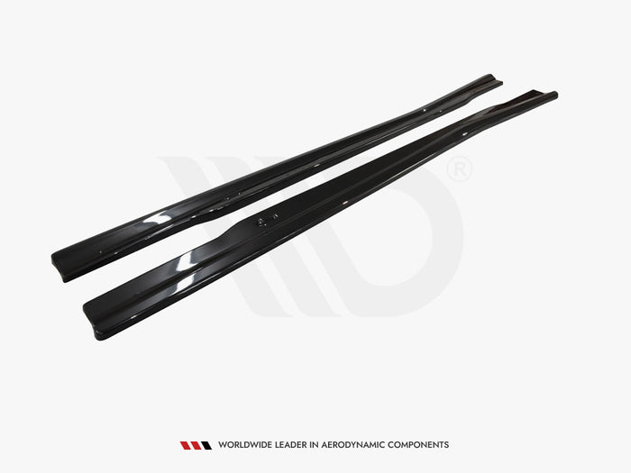 Mercedes E-class 212 63 AMG (2009-2012) Side Skirts Splitters - Maxton Design