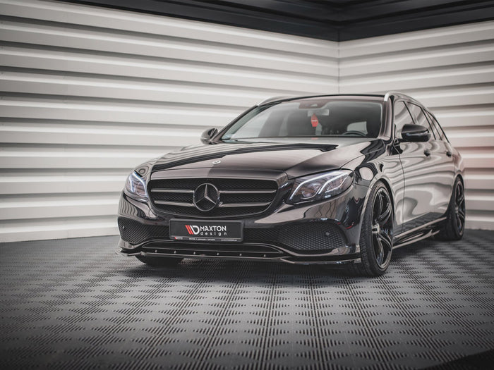 Mercedes E W213 (2016-2021) Front Splitter - Maxton Design
