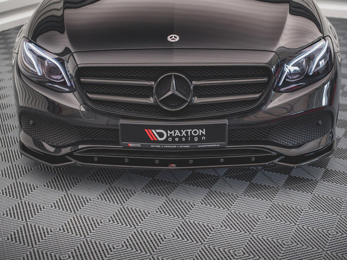 Mercedes E W213 (2016-2021) Front Splitter - Maxton Design