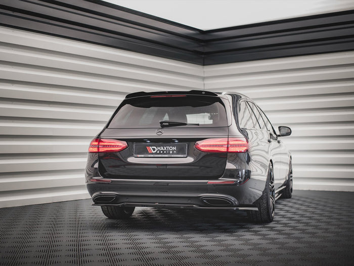 Mercedes E Estate W213 (2016-2021) Central Rear Splitter - Maxton Design