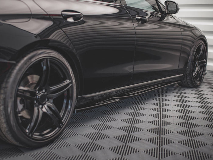 Mercedes E W213 (2016-2021) Side Skirts Diffusers - Maxton Design