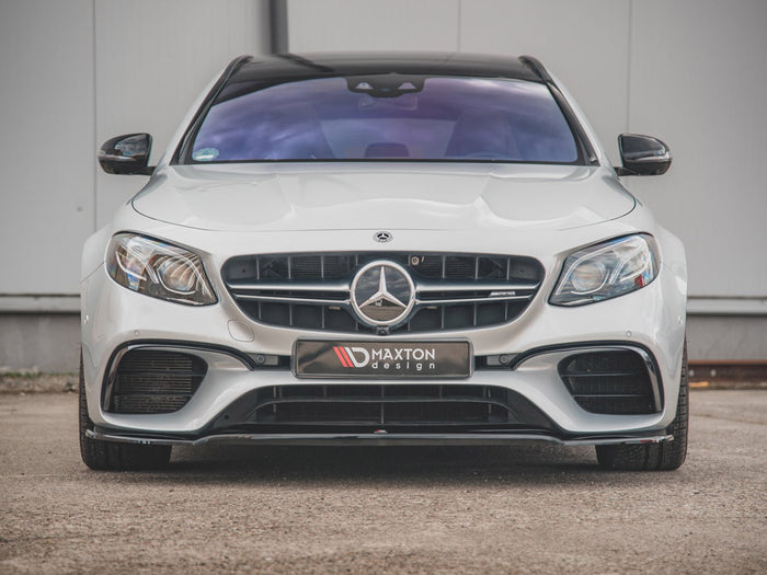 Mercedes Benz E63 AMG Estate/ Saloon S213/W213 Front Splitter V.1 - Maxton Design