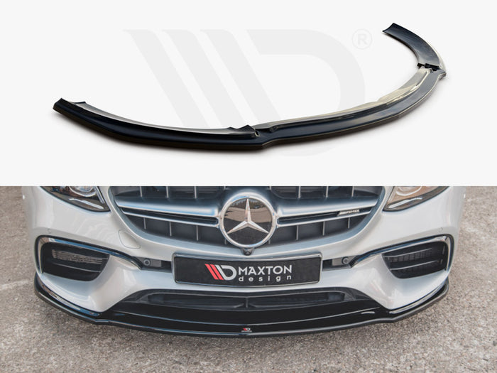 Mercedes Benz E63 AMG Estate/ Saloon S213/W213 Front Splitter V.2 - Maxton Design