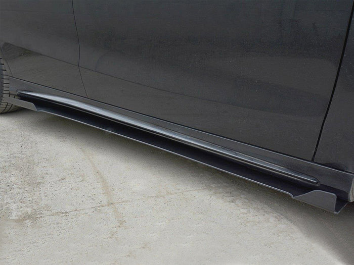 Mercedes CLA A45 AMG C117 Facelift (2017-UP) Racing Side Skirts Diffusers V.1 - Maxton Design