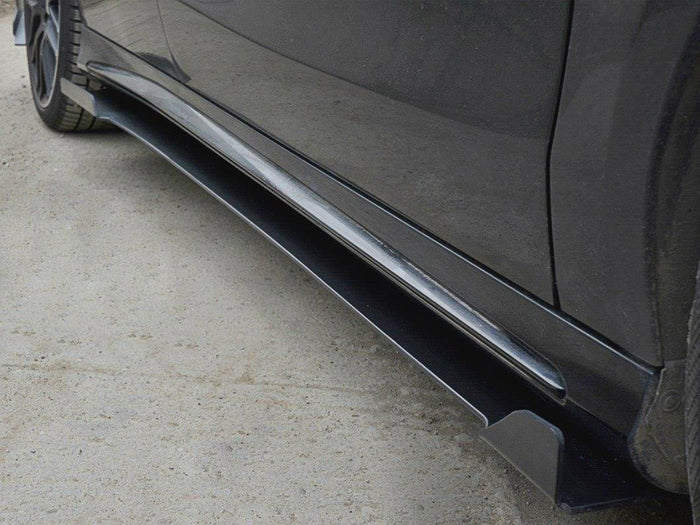 Mercedes CLA A45 AMG C117 Facelift (2017-UP) Racing Side Skirts Diffusers V.1 - Maxton Design