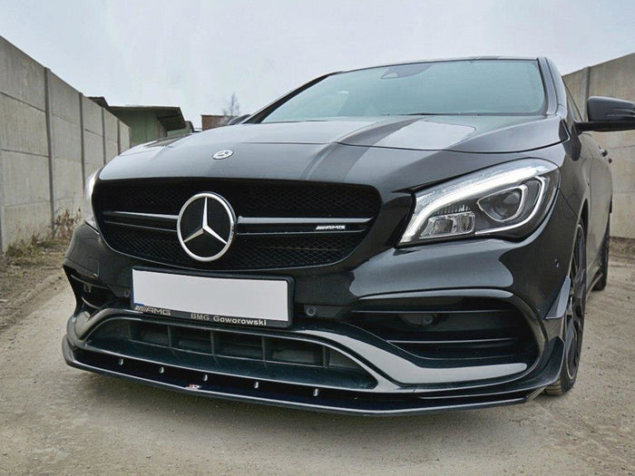 Mercedes CLA 45 AMG C117 (Facelift) (2017-UP) Front Splitter V.1 - Maxton Design