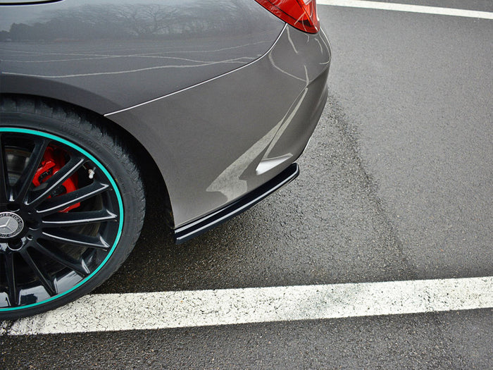 Mercedes-benz CLA C117 Amg-line Facelift (2017-UP) Rear Side Splitters - Maxton Design
