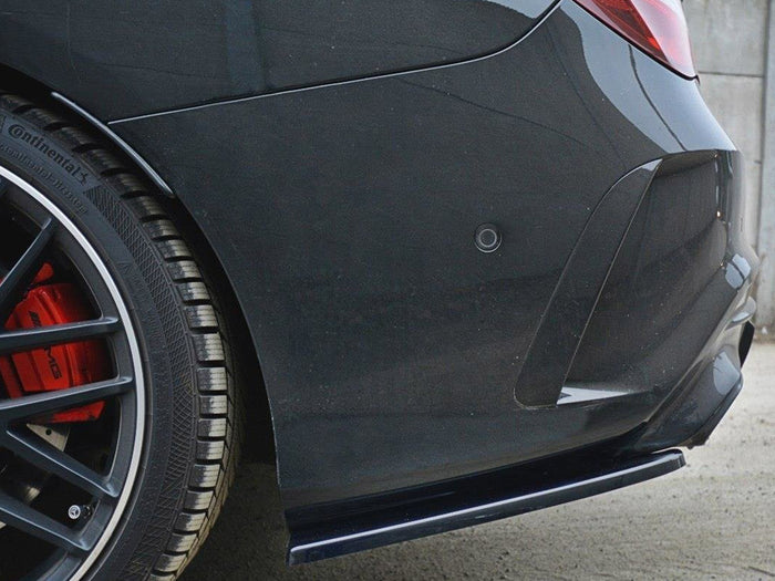 Mercedes CLA A45 AMG C117 Facelift (2017-UP) Rear Side Splitters - Maxton Design