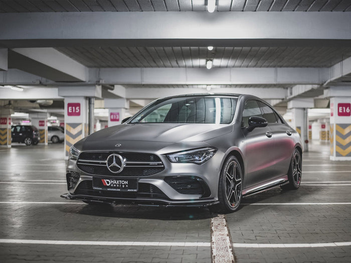 Mercedes-amg CLA 35 AERO C118 (2019-) Front Splitter V2 - Maxton Design