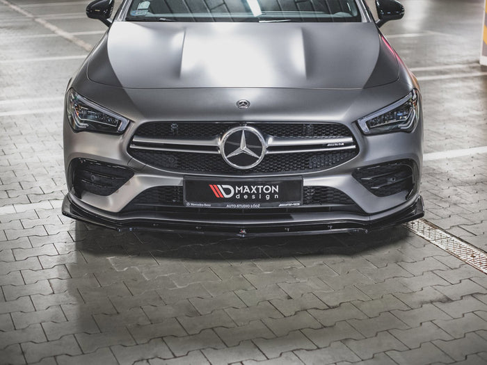 Mercedes-amg CLA 35 AERO C118 (2019-) Front Splitter V2 - Maxton Design