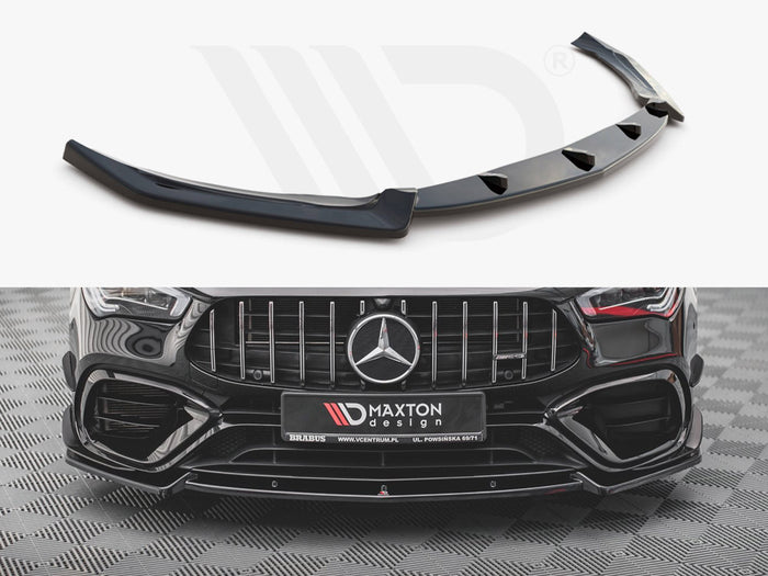 Mercedes-amg CLA 45 AERO C118 (2019-) Front Splitter V.2 - Maxton Design