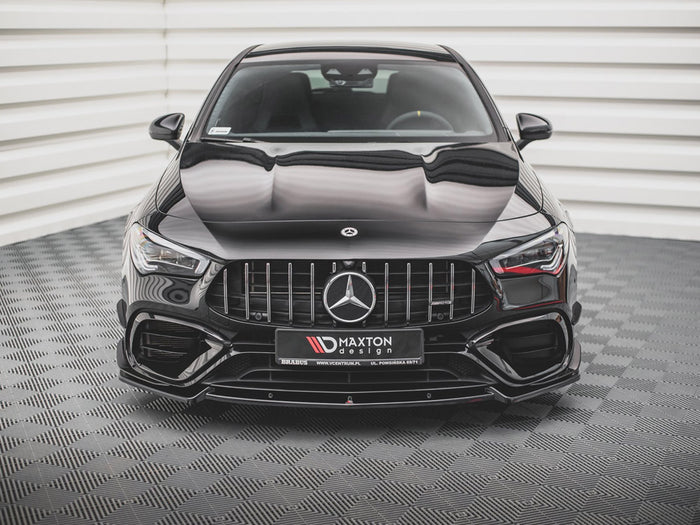 Mercedes-amg CLA 45 AERO C118 (2019-) Front Splitter V.2 - Maxton Design