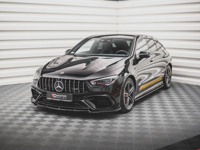 Mercedes-amg CLA 45 AERO C118 (2019-) Front Splitter V.2 - Maxton Design