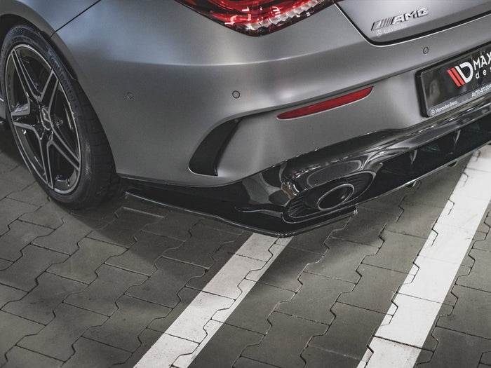 Mercedes-amg CLA 35 AERO / 45 AERO C118 (2019-) Rear Side Splitters - Maxton Design