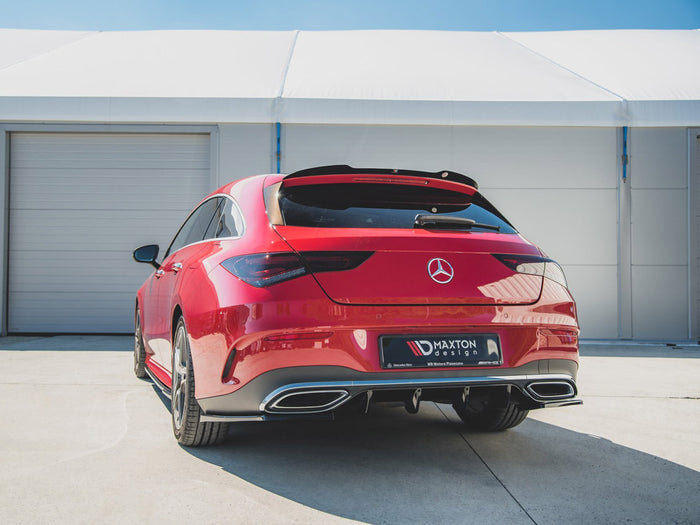 Mercedes-benz CLA Shooting Brake Amg-line X118 (2019-) Rear Side Splitters - Maxton Design