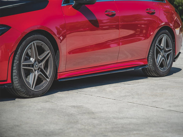 Mercedes-benz CLA Amg-line C118 (2019-) Side Skirts Diffusers - Maxton Design