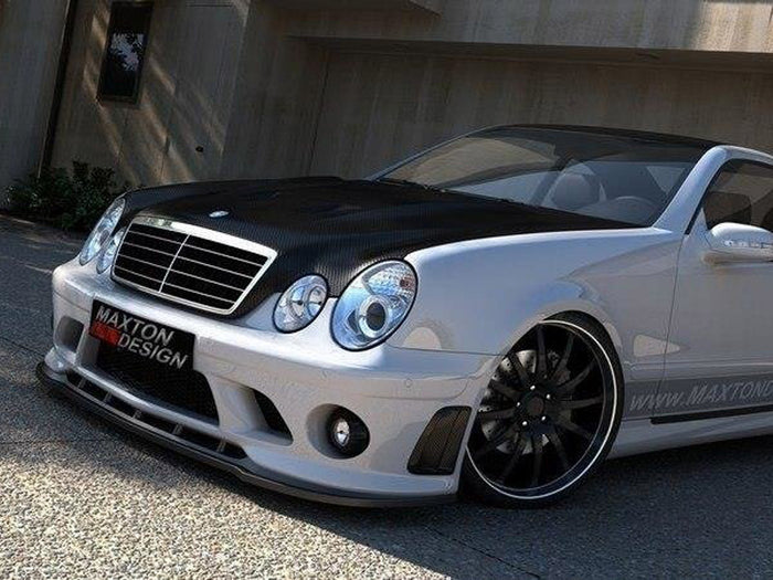 Mercedes CLK W208 (For ME-CLK-208-AMG204-F1 Bumper) Front Splitter - Maxton Design