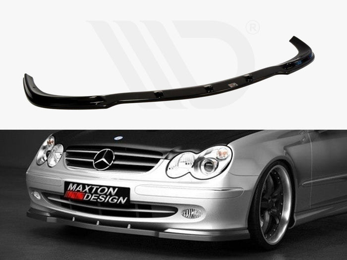 Mercedes CLK W 209 For Standard Version Front Splitter - Maxton Design