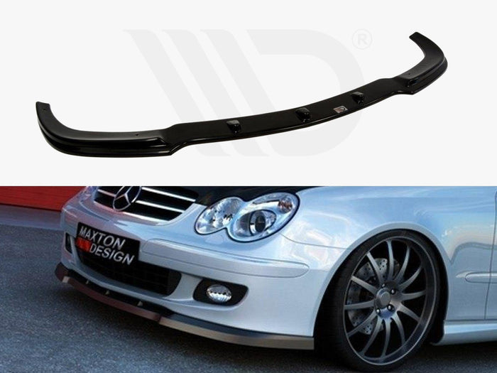 Mercedes CLK W209 Facelift Model For Standard Version Front Splitter - Maxton Design