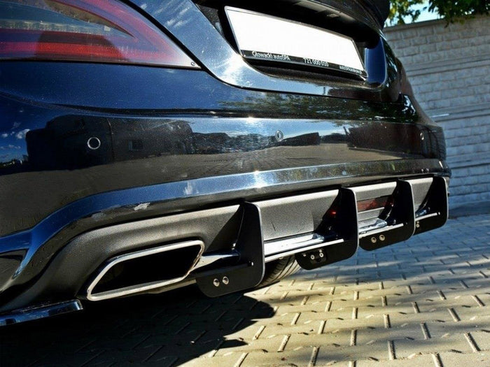 Mercedes CLS C218 Amg-line (2011-2014) Rear Diffuser - Maxton Design