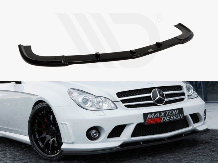 Mercedes C-class C219 - W204 AMG Look Front Splitter - Maxton Design