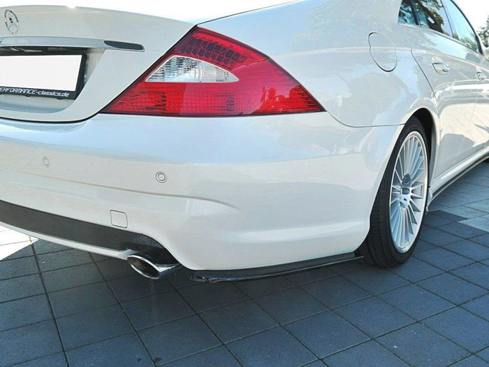 Mercedes CLS C219 55AMG (2004-2006) Rear Side Splitters - Maxton Design