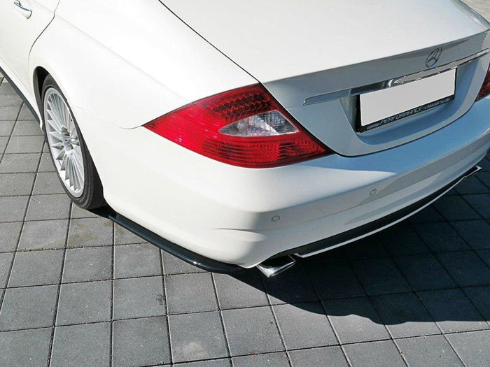 Mercedes CLS C219 55AMG (2004-2006) Rear Side Splitters - Maxton Design