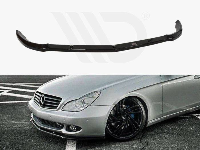 Mercedes CLS C219 Standard Bumper (2004-2008) Front Splitter - Maxton Design