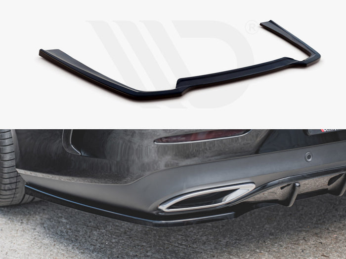 Mercedes-benz CLS AMG Line C257 (2018-2021) Central Rear Splitter - Maxton Design