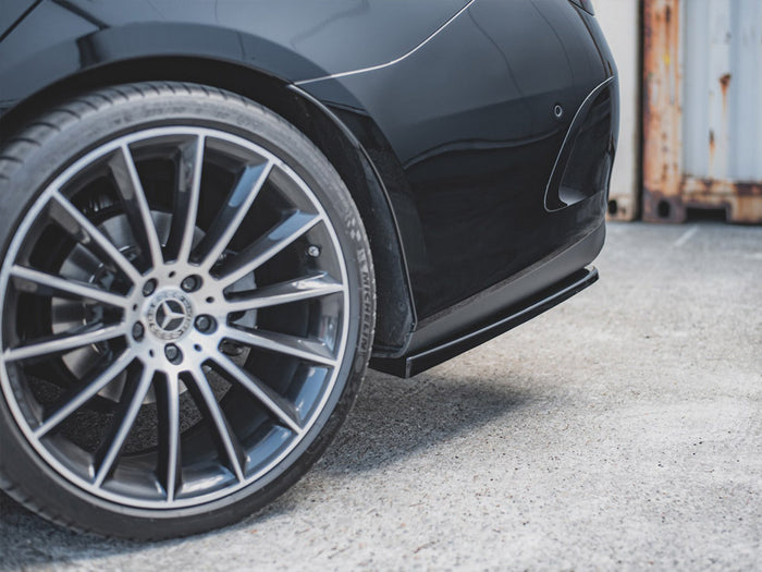 Mercedes-benz CLS AMG Line C257 (2018-2021) Central Rear Splitter - Maxton Design