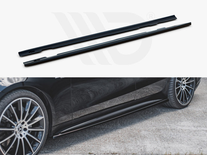 Mercedes-benz CLS AMG Line / 53AMG C257 (2018-2021) Side Skirts Splitters - Maxton Design