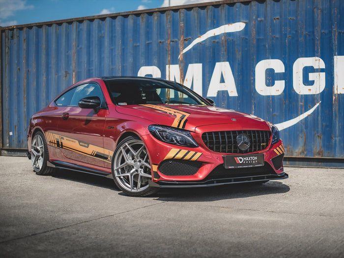 Mercedes-amg C43 Coupe C205 (2016-) Front Splitter - Maxton Design