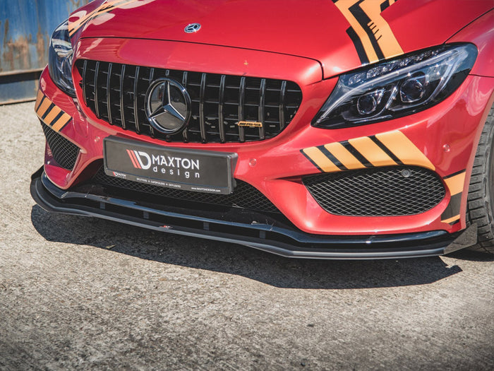 Mercedes-amg C43 Coupe C205 (2016-) Front Splitter - Maxton Design