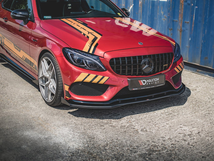 Mercedes-amg C43 Coupe C205 (2016-) Front Splitter - Maxton Design