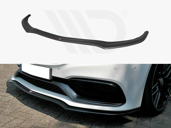 Mercedes C 205 63 AMG Coupe (2016-2018) Front Splitter V.1 - Maxton Design