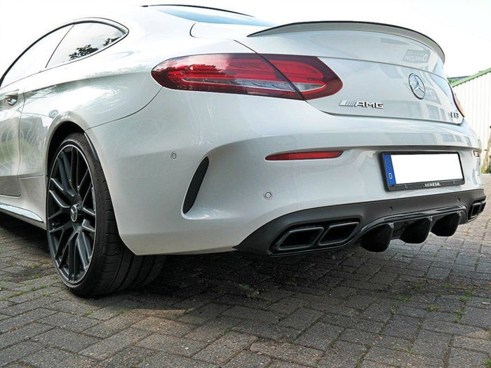 Mercedes C 205 63 AMG Coupe (2016-2018) Rear Valance - Maxton Design