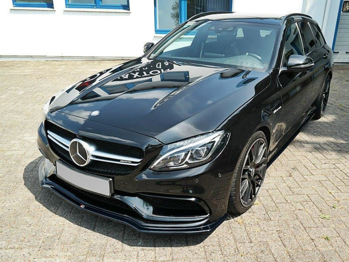 Mercedes C-class S205 63 AMG Estate (2015-2018) Front Splitter V.1 - Maxton Design