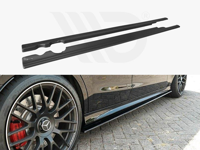 Mercedes C-class S205 63 AMG Estate (2015-2018) Side Skirts Splitters - Maxton Design