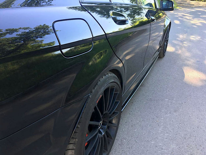 Mercedes C-class W204 C63 AMG Facelift (2011-2014) Side Skirts Splitters - Maxton Design
