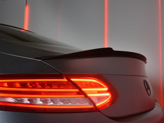 Mercedes C-class W205 Coupe Amg-line (2015-2018) Spoiler Extension CAP - Maxton Design
